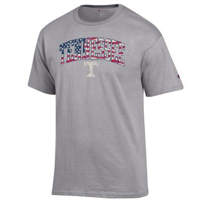 Tennessee Champion Arch Flag Fill Americana Tee
