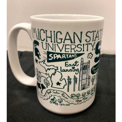 Michigan State Julia Gash 15oz Grande Mug