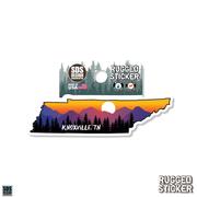  Seasons Design Knoxville State Shaped Sunset 3.25 