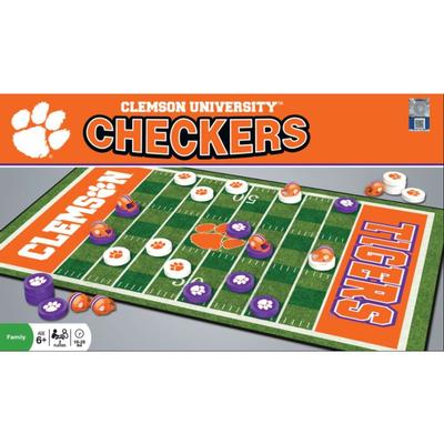 Clemson Checkers Game