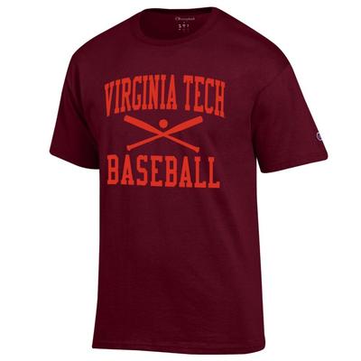Virginia Tech Champion Basic Baseball Tee