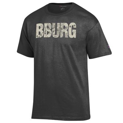 Blacksburg Champion Men's Town Map Lettering Tee Shirt