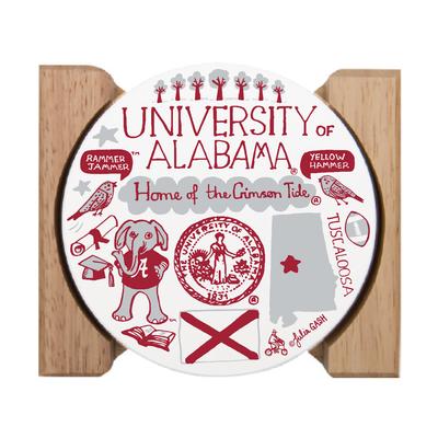 Alabama Julia Gash Drink Coasters (4 Pack)