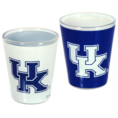 Kentucky 2 oz Two Tone Shot Glass