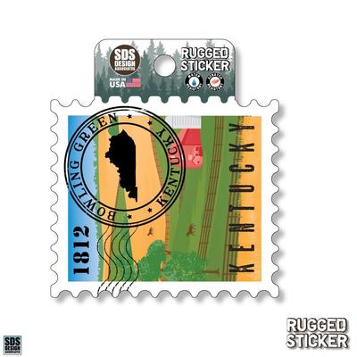 Seasons Design Bowling Green State Stamp 3.25