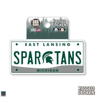 Michigan State Seasons Design License Plate 3.25