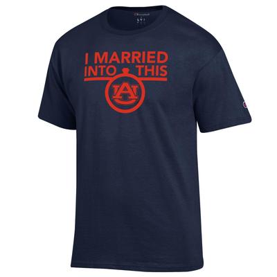 Auburn Champion Women's I Married Into This Tee