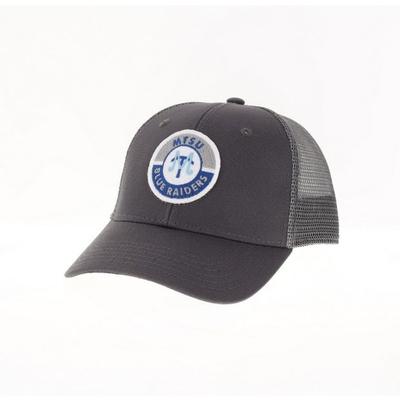 MTSU Legacy YOUTH Road Patch Trucker Hat