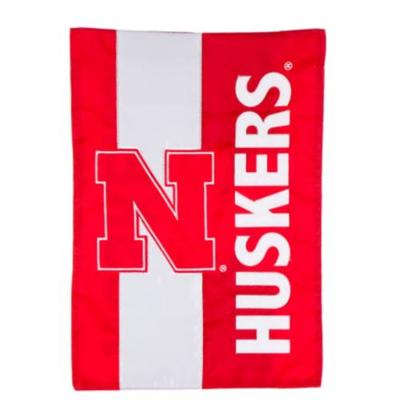 Nebraska Embellish Garden Flag