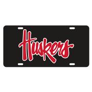  Nebraska Reflective Huskers License Plate