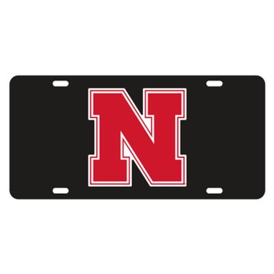 Nebraska Reflective Logo License Plate
