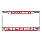  Nebraska Alumni License Plate Frame