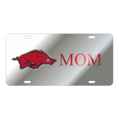 Arkansas Logo Mom License Plate