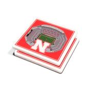  Nebraska 3- D Stadium Coaster