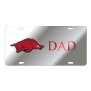  Arkansas Logo Dad License Plate