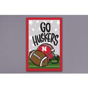  Nebraska Magnolia Lane Go Huskers Football Garden Flag