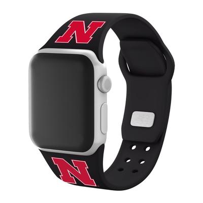 Nebraska Apple Watch Silicon Sport Band 42/44 MM
