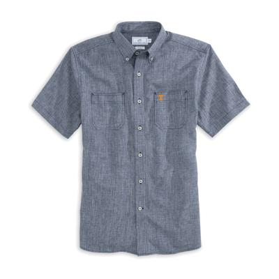 Tennessee Southern Tide Dock Chambray Shirt