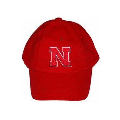 Nebraska Infant/Toddler Cap RED