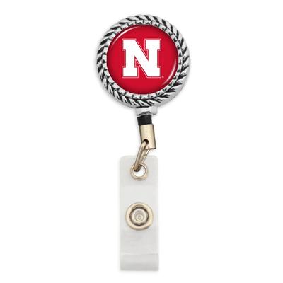 Nebraska Circle Rope Badge Reel