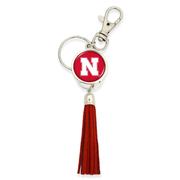  Nebraska Long Tassel Keychain