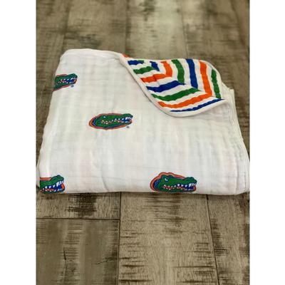 Florida Four Layer Cotton Baby Blanket