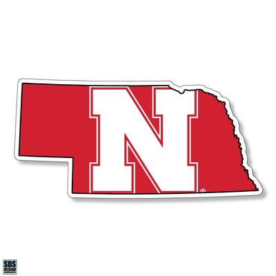 Nebraska 6 inch State Decal
