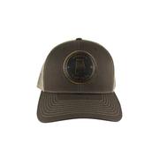  Auburn Zep- Pro Leather Circle Patch Adjustable Hat