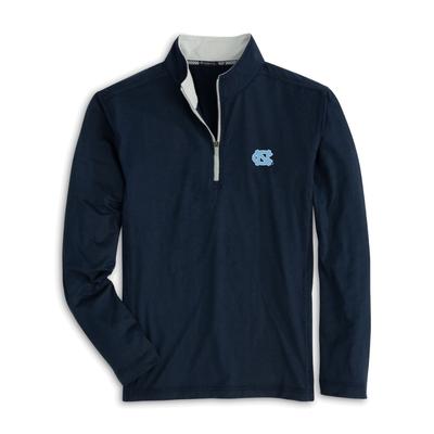 UNC Southern Tide Flanker 1/4 Zip Pullover