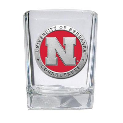 Nebraska Heritage Pewter Shot Glass