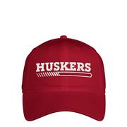  Nebraska Adidas Coach Slouch Huskers Adjustable Hat