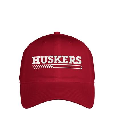 Nebraska Adidas Coach Slouch Huskers Adjustable Hat