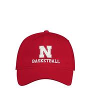  Nebraska Adidas Basketball Adjustable Hat