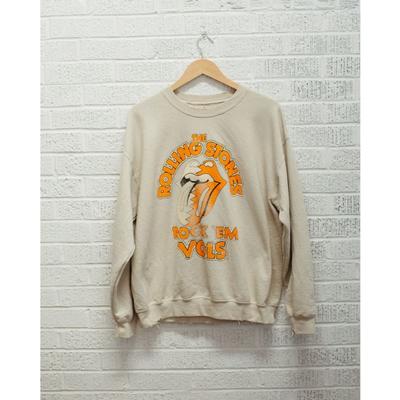 Tennessee Rolling Stones Rock'em Vols Thrifted Sweatshirt