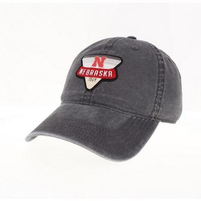 Nebraska Legacy Triangle Patch Adjustable Hat