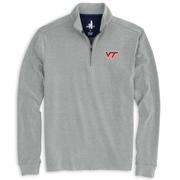  Virginia Tech Johnnie- O Brady 1/4 Zip Microfleece