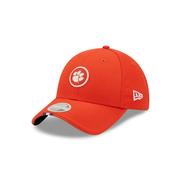  Clemson New Era Women's Sleek Logo Circle Patch Adjustable Hat