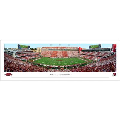 Donald W Reynolds Razorback Stadium Panorama Print