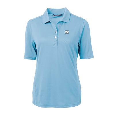 UNC Women's Cutter and Buck Virtue Ecopique Polo