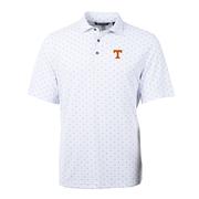  Tennessee Cutter & Buck Virtue Eco Pique Tile Print Polo