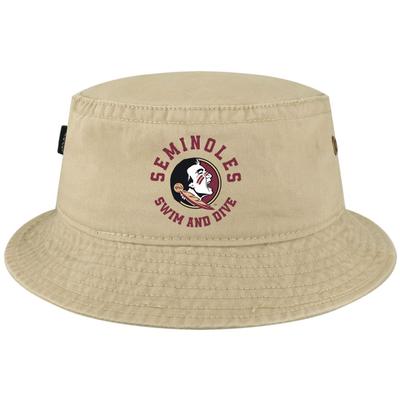 Florida State Swim & Dive Legacy Relaxed Twill Bucket Hat