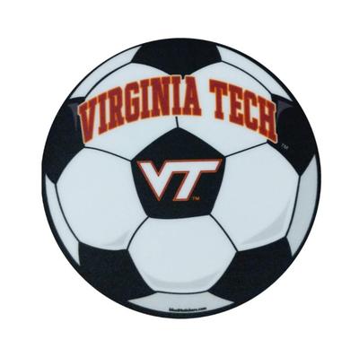 Virginia Tech Soccer Decal