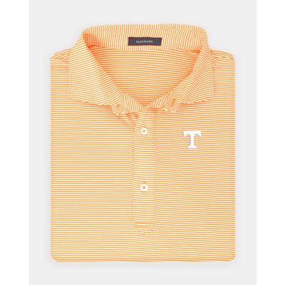 Tennessee Turtleson Carter Stripe Performance Polo DISC_CREAMSICLE