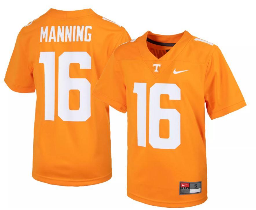Vols  Tennessee Nike YOUTH Peyton Manning Replica Jersey