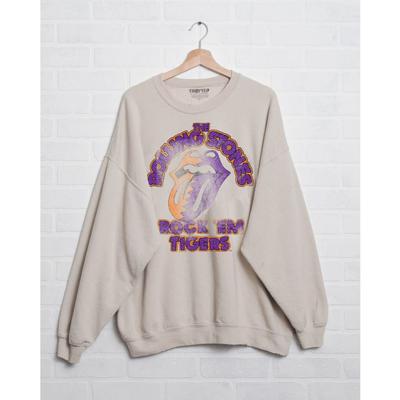 Clemson Rolling Stones Rock'em Tigers Thrifted Sweatshirt