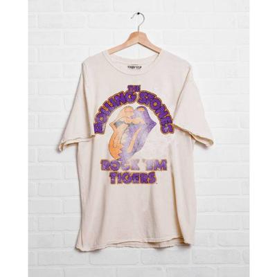 Clemson Rolling Stones Rock'em Tigers Thrifted Tee