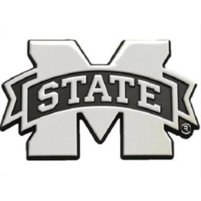 Mississippi State Chrome Auto Emblem