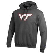  Virginia Tech Champion Giant Logo Hoodie