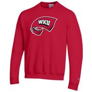  Western Kentucky Champion Giant Logo Crew Sweatshirt