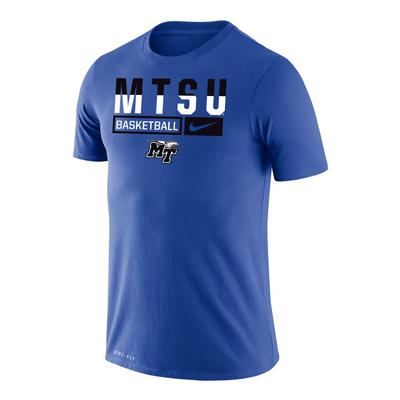 MTSU Nike Men's Dri-Fit Legend Short Sleeve Basketball Tee